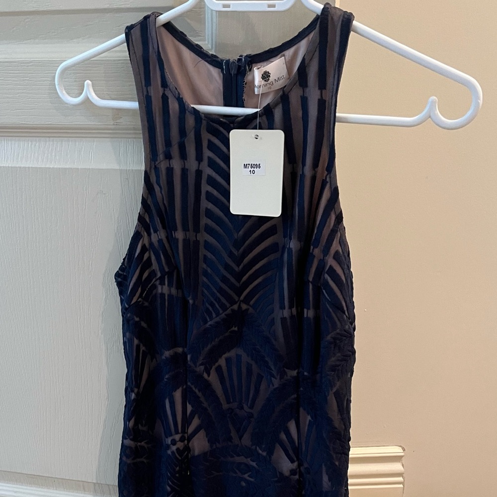 Navy Blue Mini Dress NWT